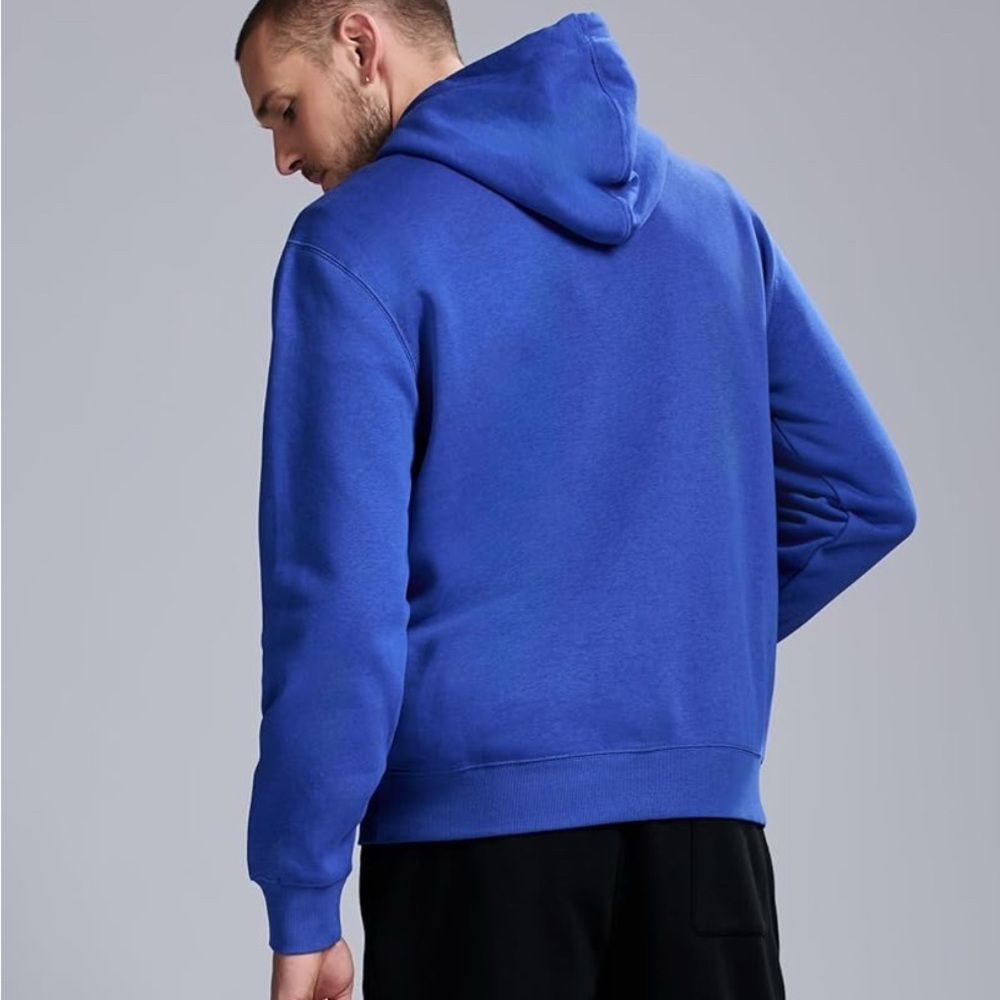 NWT Men's Knicks Sweatshirt Blue Hoodie Logo - Sz Small - MSRP $65 - Picture 2 of 4